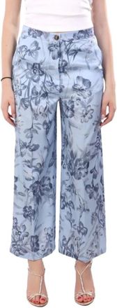Marella Mujer, Pantalones, Azul, Talla: S