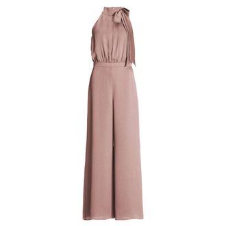 Swing Swing, Dames, Jumpsuits & Playsuits, Roze, Maat: 3XL Satijn