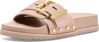 AllSaints Ellie Stud Slider Womens Sandals Rose Dust Pink : 10.5 M, Leather