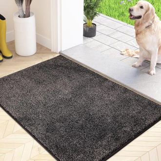 OEM Felpudo Antipolvo, Alfombra Antideslizante, Lavable A M&aacute;quina, Alfombra De Entrada Con Microfibras Suaves Y Absorbentes Para Perros, Ideal Para Recibi