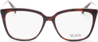 Tumi VTU520530722 Dark Havana Acetate Eyeglasses