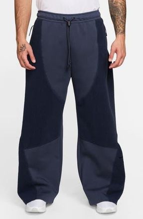 Nike Boreas Tech Fleece Windwall Pants in Thunder Blue/Obsidian/Black at Nordstrom Rack, Size Xx-Large