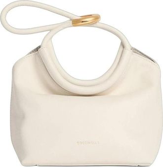 Coccinelle Finn Pouch - Dames - Handtassen - Wit - ONE Size - Leer - Tassen
