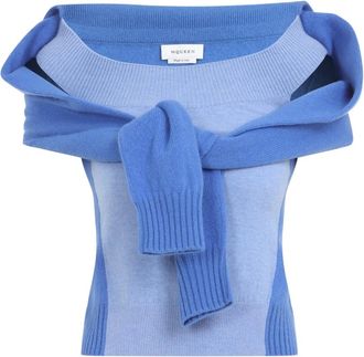 Alexander McQueen Mujer, Jerseys, Azul, Talla: S