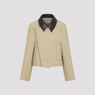 Givenchy Beige Cotton Caban Jacket