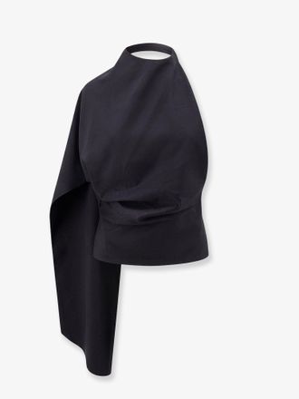 R&oacute;he Top in lana drappeggiato - ROHE - gender_Woman