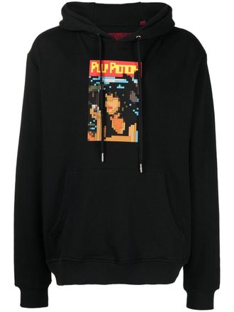 Mostly Heard Rarely Seen Pulp Fiction long-sleeve hoodie - Black