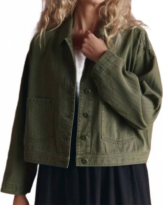 The Great. Rancher Jacket In Classic Army