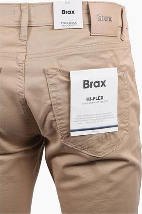 Brax Mens BRAX CHUCK COTTON JEANS STONE - Cream - Size: 36/32