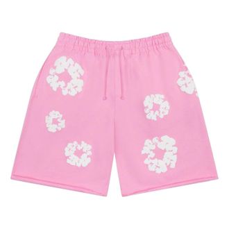 Denim Tears Cotton Wreath Sweatshorts Pink FW25BRS2952306