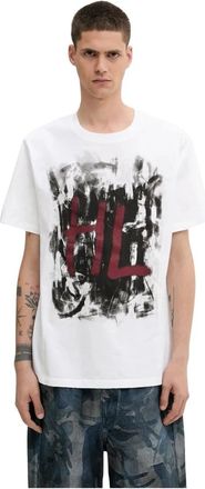 Helmut Lang T-Shirts - Heren - T-shirts - Wit - M - Tops