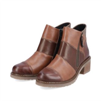 Rieker Womens Ankle Boots In Chestnut/amaretto/brown/brown