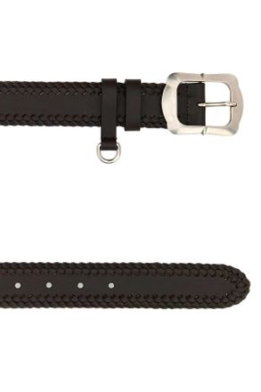 Prada Womens Brown Leather Belt Caffe Cinture Caffe