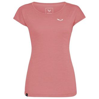 Salewa Puez Melange Dry S/S Tee T-Shirt f&uuml;r Damen | rosa