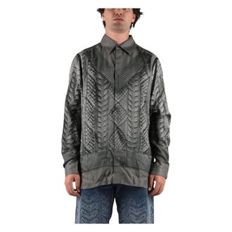 Diesel Camisa S-simply-efbn - Shirts - Hombre - Gris - 2XL