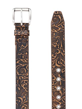 Our Legacy Unisex Belts Black Cow Leather