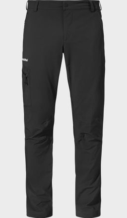 Sch&ouml;ffel Outdoorhose SCH&Ouml;FFEL Pants Folkstone, Herren, Gr. 46, Normalgr&ouml;ssen, schwarz (9990, schwarz), Oberstoff: 89% Nylon, 11% Elasthan, Hosen Outdoorhose