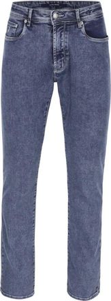 Atelier Noterman Heren, Jeans, Blauw, Maat: W31 L34 Leer