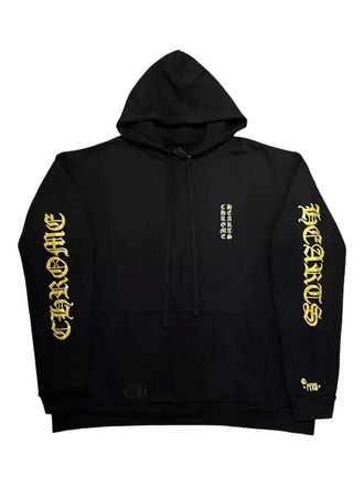 Chrome Hearts 1988 glitter hoodie - men - Fabric - L - Black
