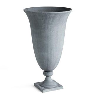 Napa Home & Garden Terrazza Grey Aluminum Footed Urn in Gray at Nordstrom