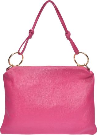 Luisa Vannini Fuchsia Rundleer Tas