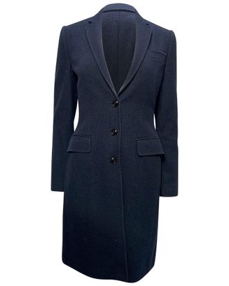 Dolce & Gabbana Knitted Single-Breasted Coat (Authentic Pre-Loved)