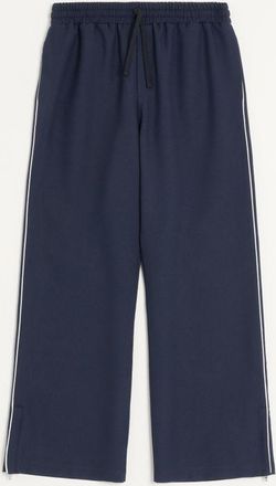 Valentino Pantaloni Valentino in nylon con patch VLogo Uomo BLU 3XL