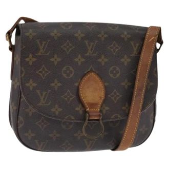 Louis Vuitton Pre-owned Vintage Canvas Cross Body Bag - Dames - Pre-owned - Bruin - Maat: ONE Size