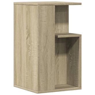 vidaXL Vidaxl - Mesa Auxiliar Madera De Ingenier&iacute;a Roble Sonoma 35x35x60 Cm
