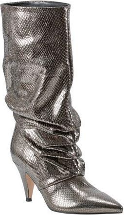 Marc Fisher Paityn Slouch Pointed Toe Boot in Pewter at Nordstrom Rack, Size 8.5