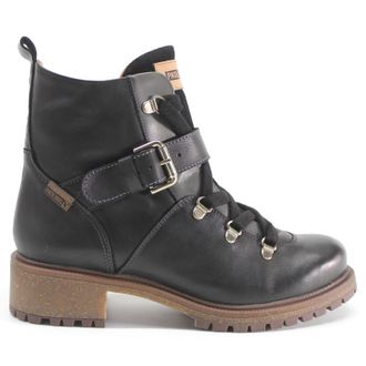 Pikolinos Aspe W9Z-8748C1 Leather Womens Ankle Boots - Black - Size:UK 7-7.5