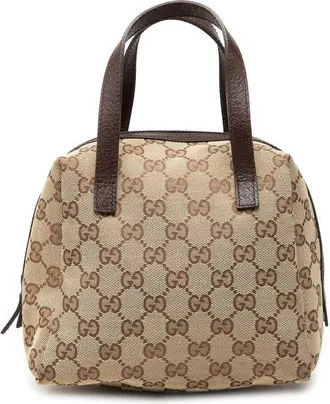 Gucci Pre-owned Gucci Mini GG Canvas Balthus Tofu Bag Ladies UZ0JPY4LM37B7NSB