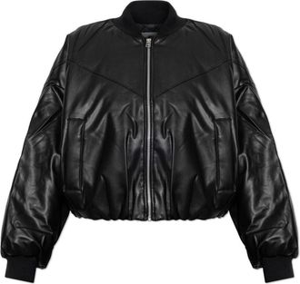 Nike Therma-FIT Bomberjack - Dames - Trainingsjackets - Zwart - S - Leer - Fitness