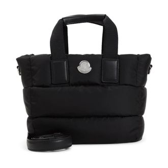 Moncler Borsa Tote Mini Caradoc - - Bags - Donna - Nero - ONE SIZE