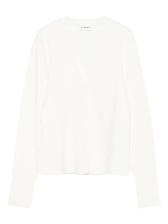 P.A.R.O.S.H. button-front cardigan - women - Wool/Cashmere/Elastane - L - White