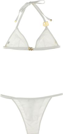 Dolce & Gabbana Womens White Polyamide Bikini Clothing