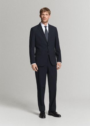 Mango Giacca completo London regular-fit navy - Uomo - 46 - MANGO MAN