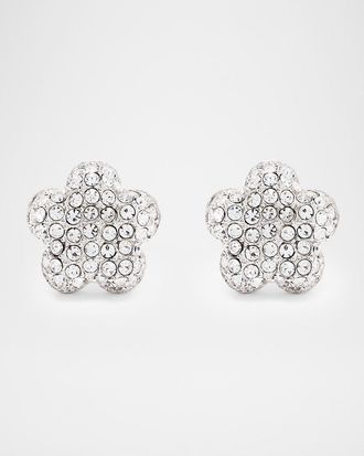 Marc Jacobs The Daisy Pave Stud Earrings