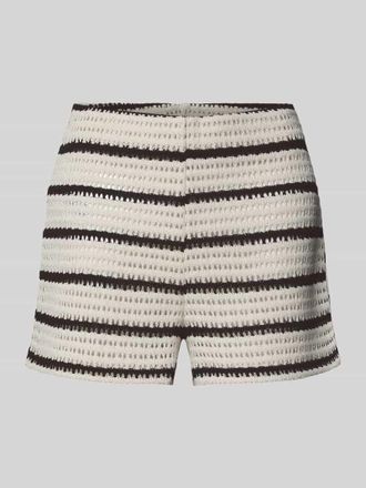 Mango Shorts im Allover-Look Modell MIFFY in Offwhite, Gr&ouml;&szlig;e XL