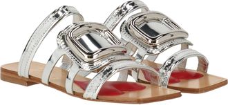 Roger Vivier Womens Silver Sandal