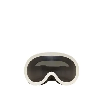 Moncler Moncler Snowray Ski Goggles, Unisex, White, Size: One Size