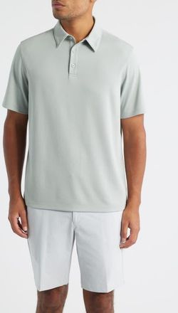 Zella Swing Golf Polo in Grey Haze at Nordstrom, Size Xx-Large