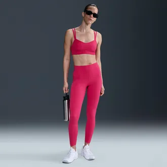 Nike Womens Zenvy High-Waisted 7/8 Leggings in Pink | DQ6015-666