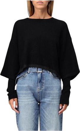 Pinko Mujer, Jerseys, Negro, Talla: L