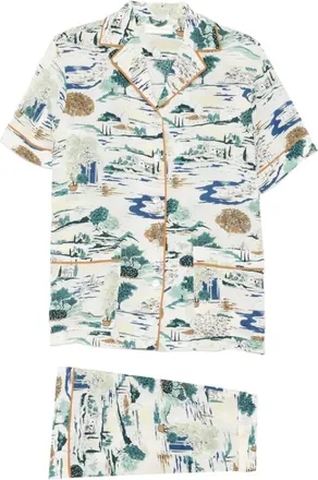 Olivia Von Halle Mujer, Pijama, Multicolor, Talla: XS