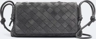 Bottega Veneta Notturno Mini suede crossbody bag