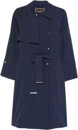 Emporio Armani Mujer, Abrigos, Azul, Talla: XS