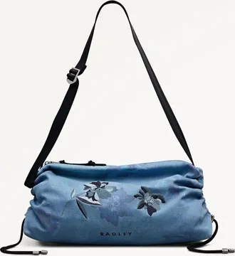 Radley London Eden Row - Denim Medium Ziptop Cross Body Denim - 113143