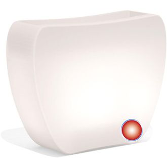 Monacis Monacis - Maceta De Resina Luminosa Lampara 100x31x83x21 Cm Mod. Heart Led 100 Luz Roja