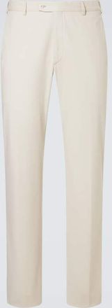 Brioni Cotton-blend straight pants
